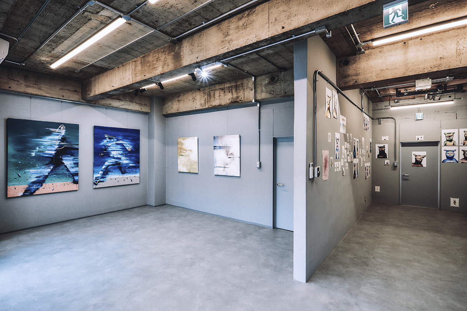 展示空間の全景